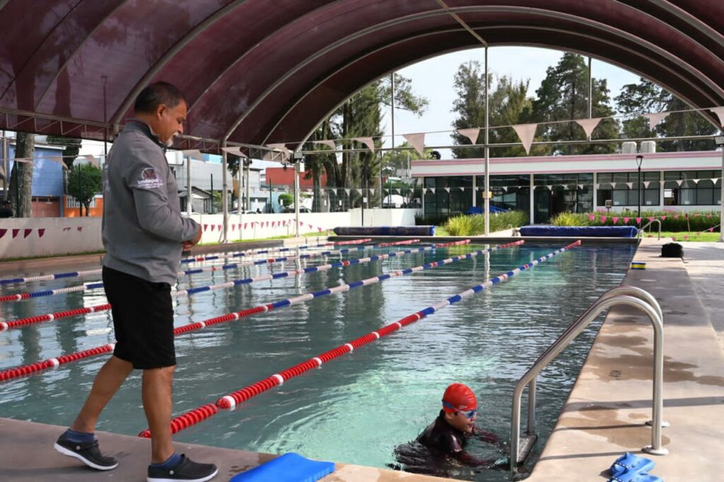 Brinda Imdeporte Tecámac actividades acuáticas para toda la familia