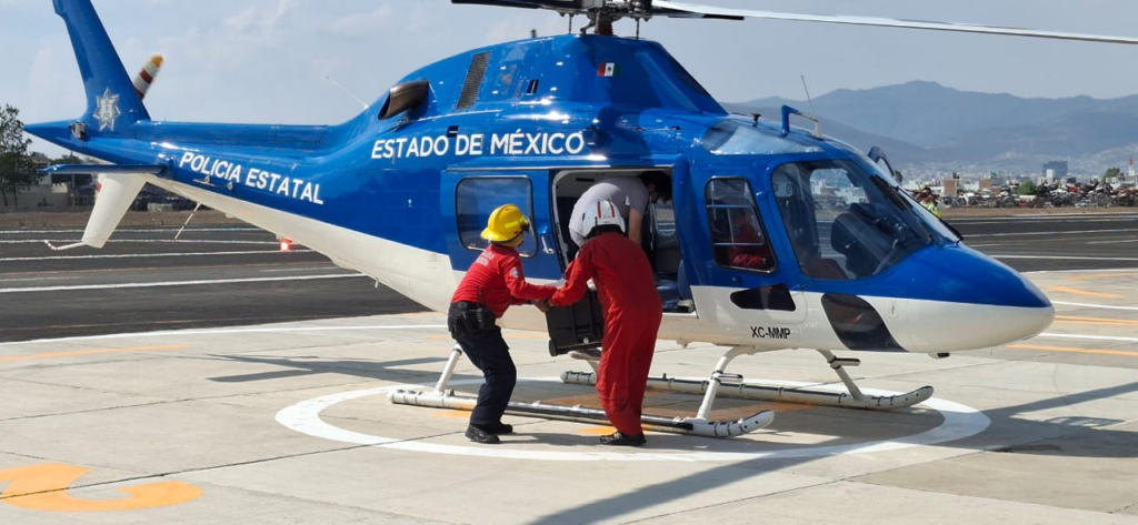 Apoya “Relámpagos” en el traslado de donación de órganos de Hidalgo a Ciudad de México