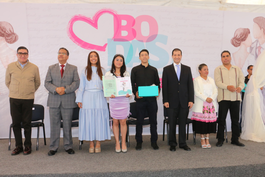 Con el DIF Toluca 98 parejas consolidan su historia