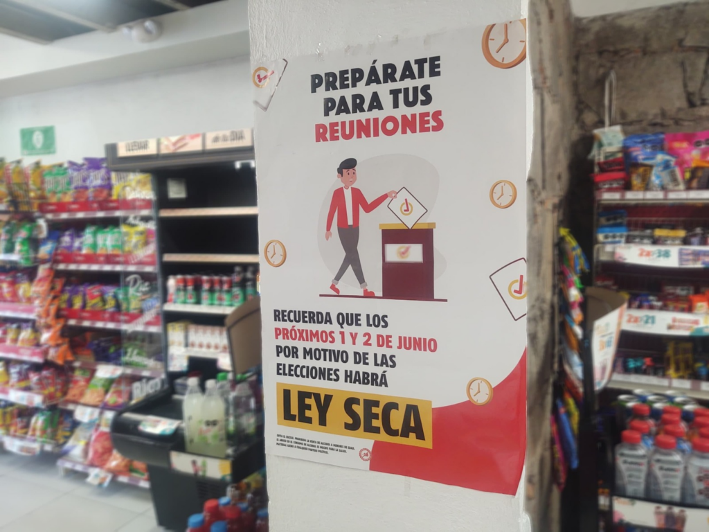 Ley seca en Edoméx este 1 y 2 de junio