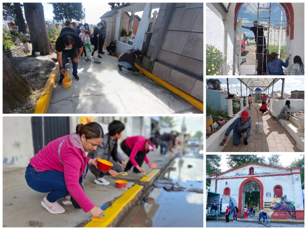 Remozan panteones en Toluca
