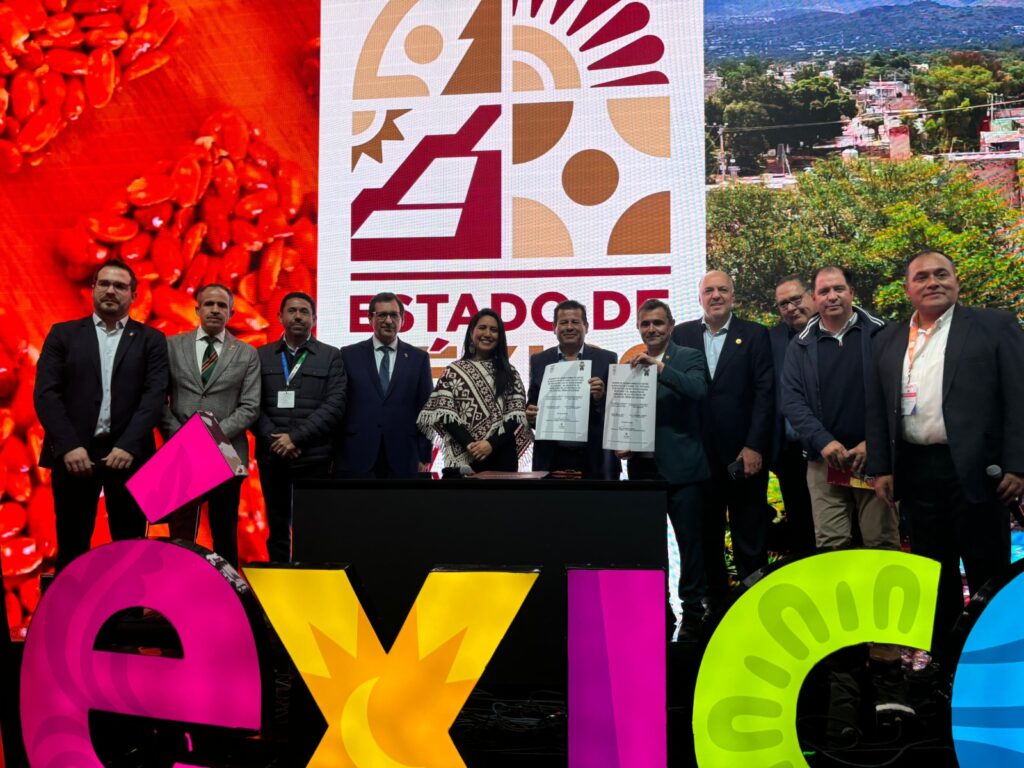 Firman Edoméx y España hermanamiento de Pueblos Mágicos en la Feria Internacional de Turismo 2025