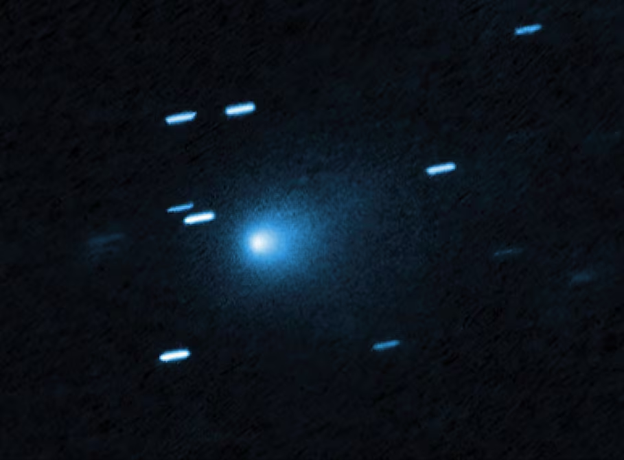 Un nuevo visitante capta la atención de los amantes de la astronomía