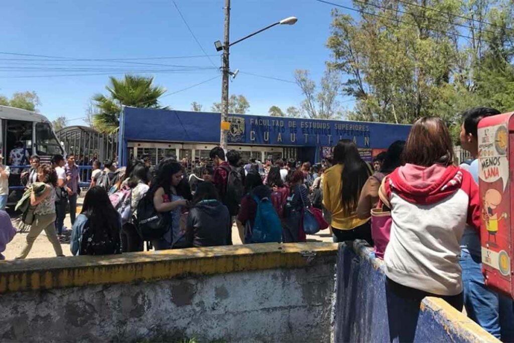 Alarma en la FES Cuautitlán: Amenaza de bomba paraliza actividades en Campo Cuatro