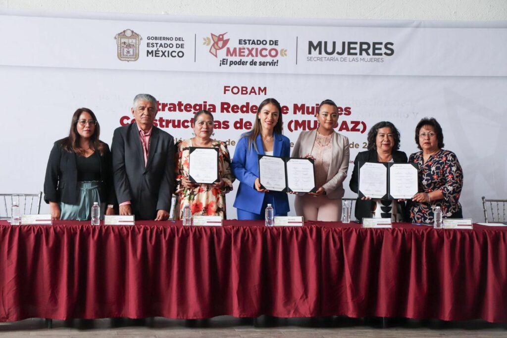 En marcha Redes de Mujeres Constructoras de Paz en Edoméx