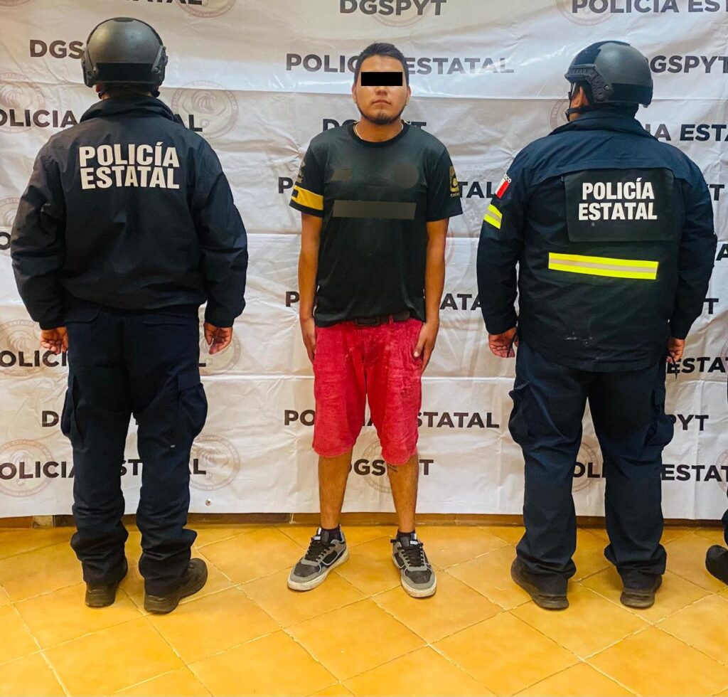 Detienen a probable infractor de disparo de arma de fuego y ataque peligroso en Malinalco