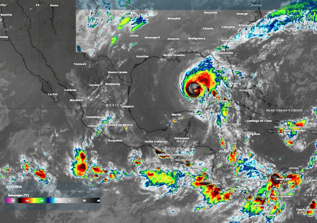 Probabilidad de torbellinos y tornados al noreste de México por el frente frío número 8
