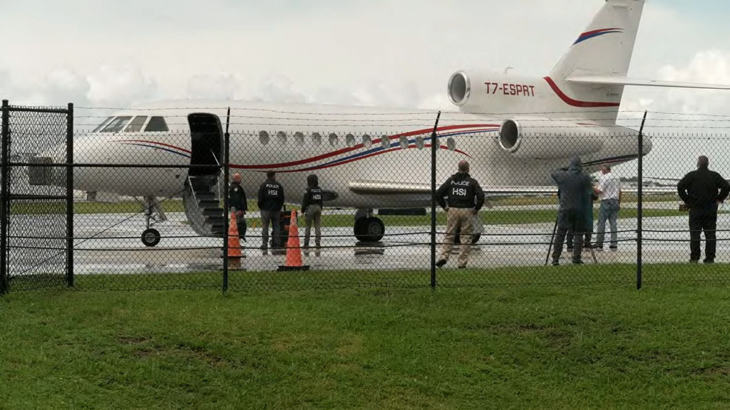 EEUU incauta el avión de Nicolás Maduro, en la República Dominicana