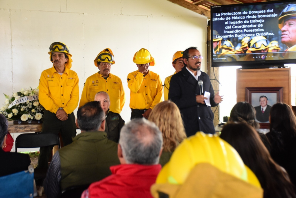 Reconoce Probosque labor de brigadistas en el Día Nacional del Combatiente de Incendios Forestales