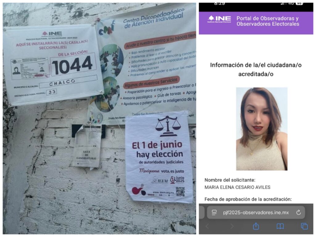 Denuncian exclusión de observadores electorales en casillas del Edoméx