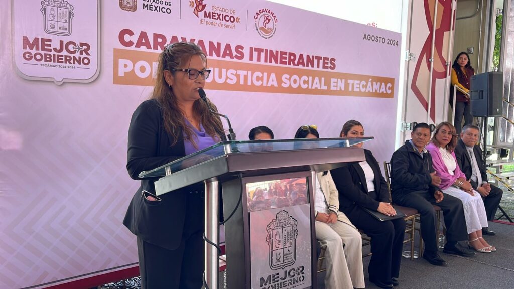 En Tecámac clausura alcaldesa las Caravanas Itinerantes por la Justicia Social