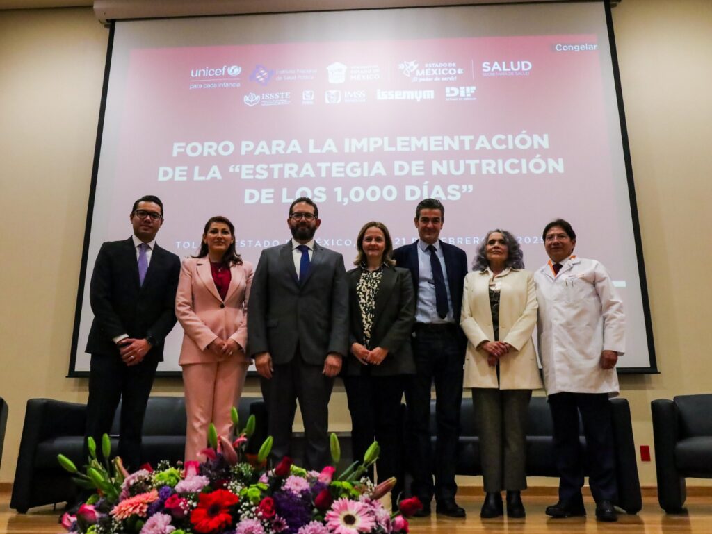 Realiza Edoméx el “Foro para la Implementación de la Estrategia de Nutrición de los 1000 Días”