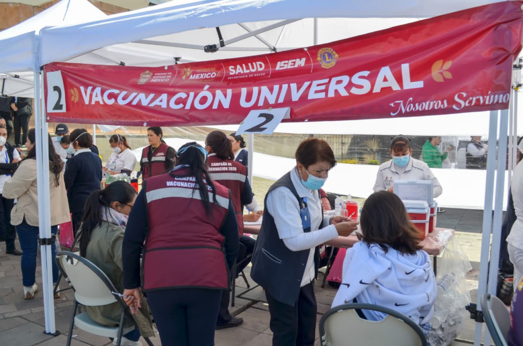 Aplican en Edomex 1.2 millones de dosis contra sarampión