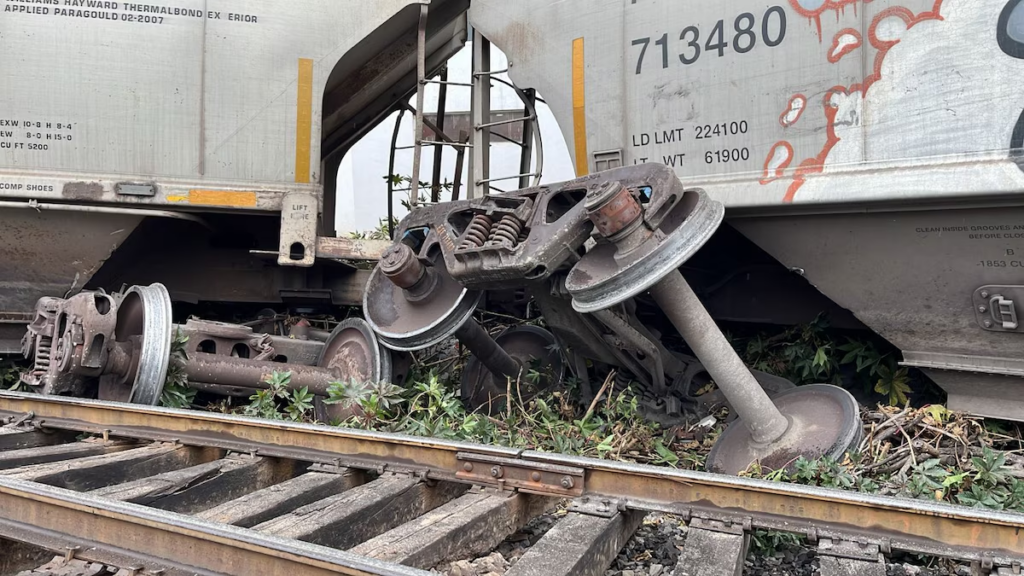 Choque ferroviario en Cuautitlán solo dejó daños materiales