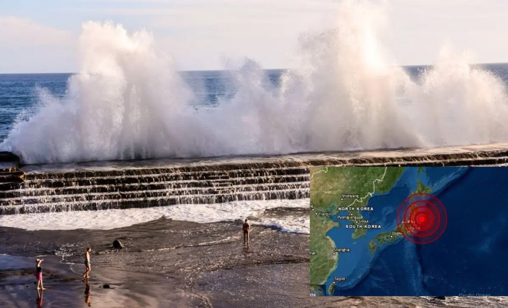 Terremoto de magnitud 6.9 en Japón activa alerta de tsunami