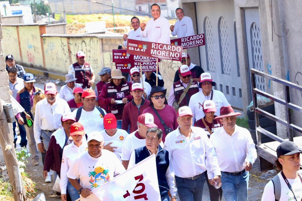 Cerraremos campaña el próximo domingo con una caminata: Ricardo Moreno
