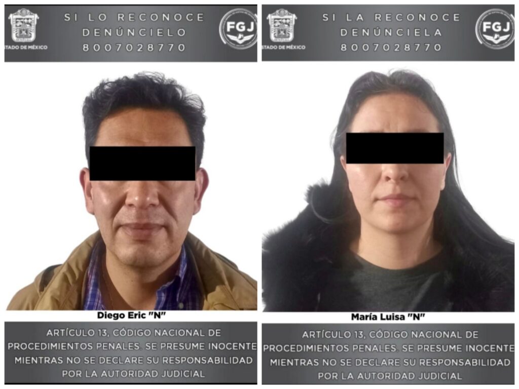 Vinculan a proceso a Diego Eric «N» presidente municipal con licencia de Tianguistenco y a su hermana, investigados por el delito de extorsión