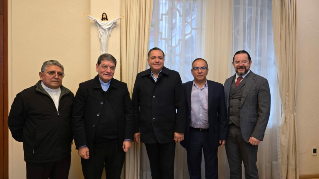 Estrecha Ricardo Moreno lazos de cordialidad y respeto con la Arquidiócesis de Toluca