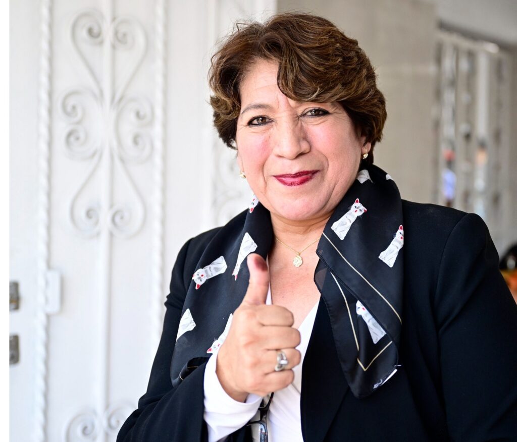 Jornada de votación en orden: Delfina Gómez