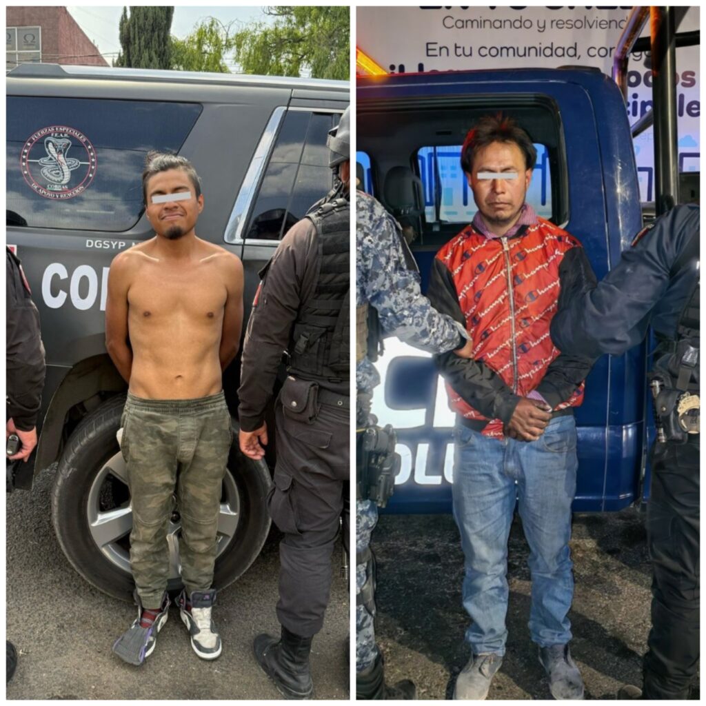Detiene Policía Municipal de Toluca a dos por posesión de droga