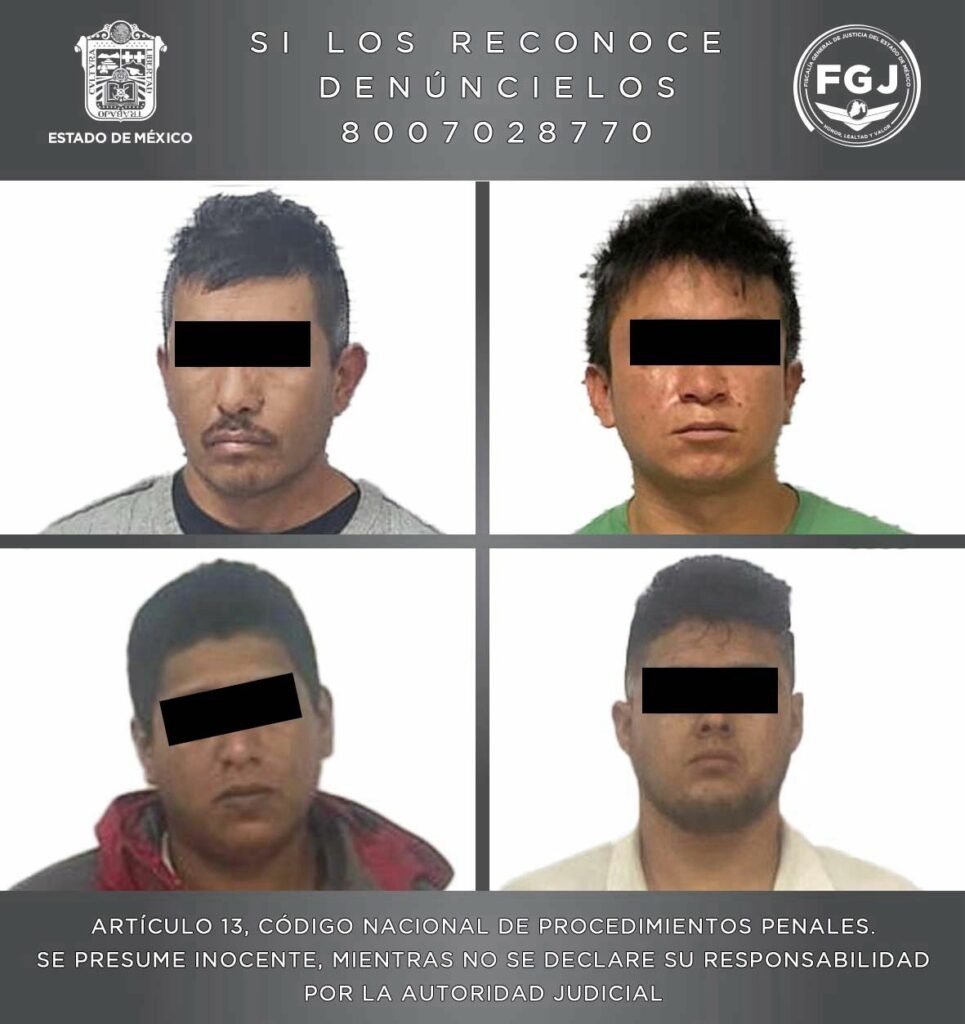 Por secuestro exprés en Amecameca, vinculan a proceso a cuatro sujetos