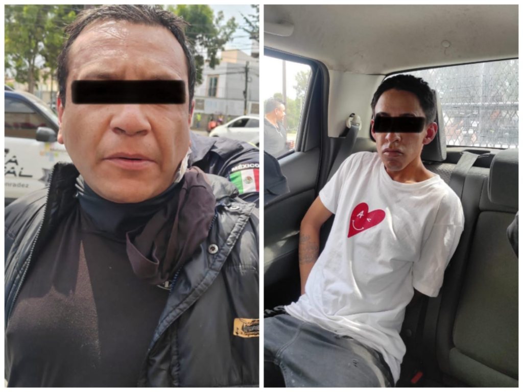 Caen en Metepec dos hombres por robos a OXXO