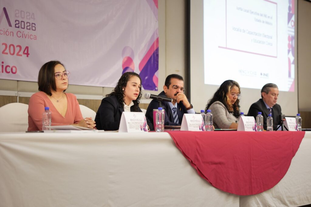 Colaboración, espíritu de la Estrategia Nacional de Educación Cívica 2024-2026: Amalia Pulido