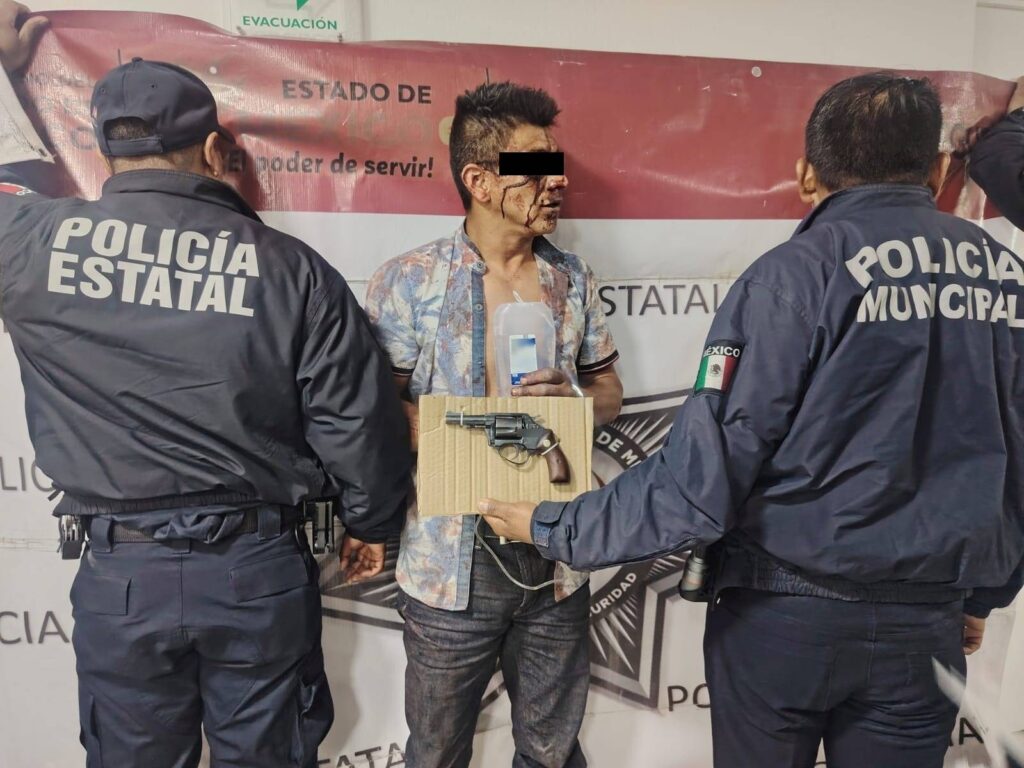 Cae en Xonacatlán sujeto armado, podría estar relacionado con el delito de ataque peligroso