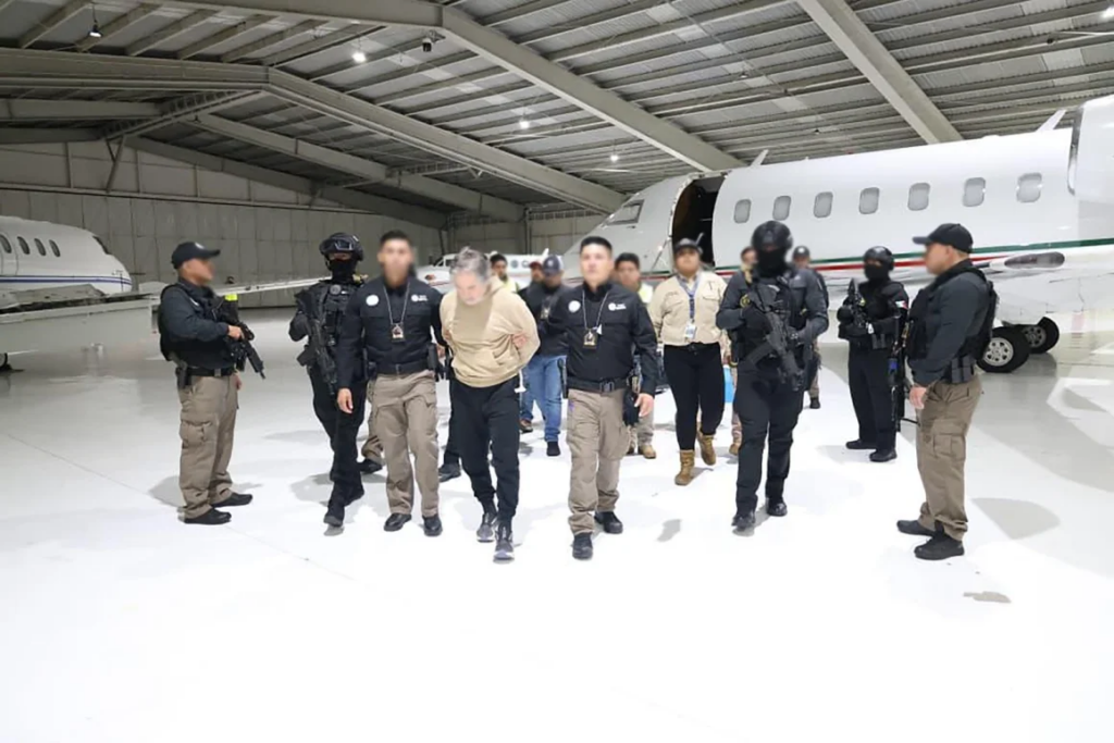 Hernán Bermúdez llegó a México, es detenido en una prisión de máxima seguridad