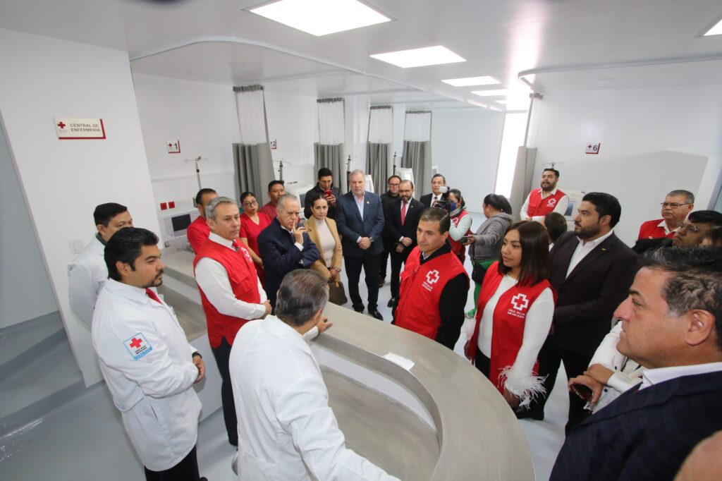 Amplia servicios la Cruz Roja de Toluca