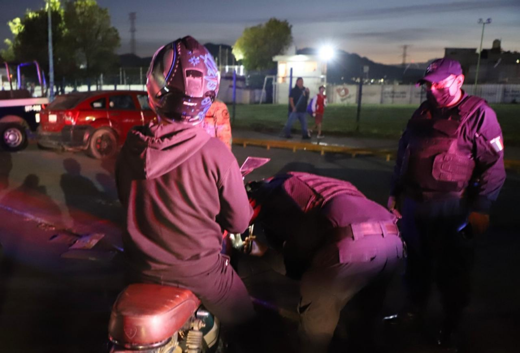 Recupera Guardia Civil de Tecámac 14 motocicletas con reporte de robo