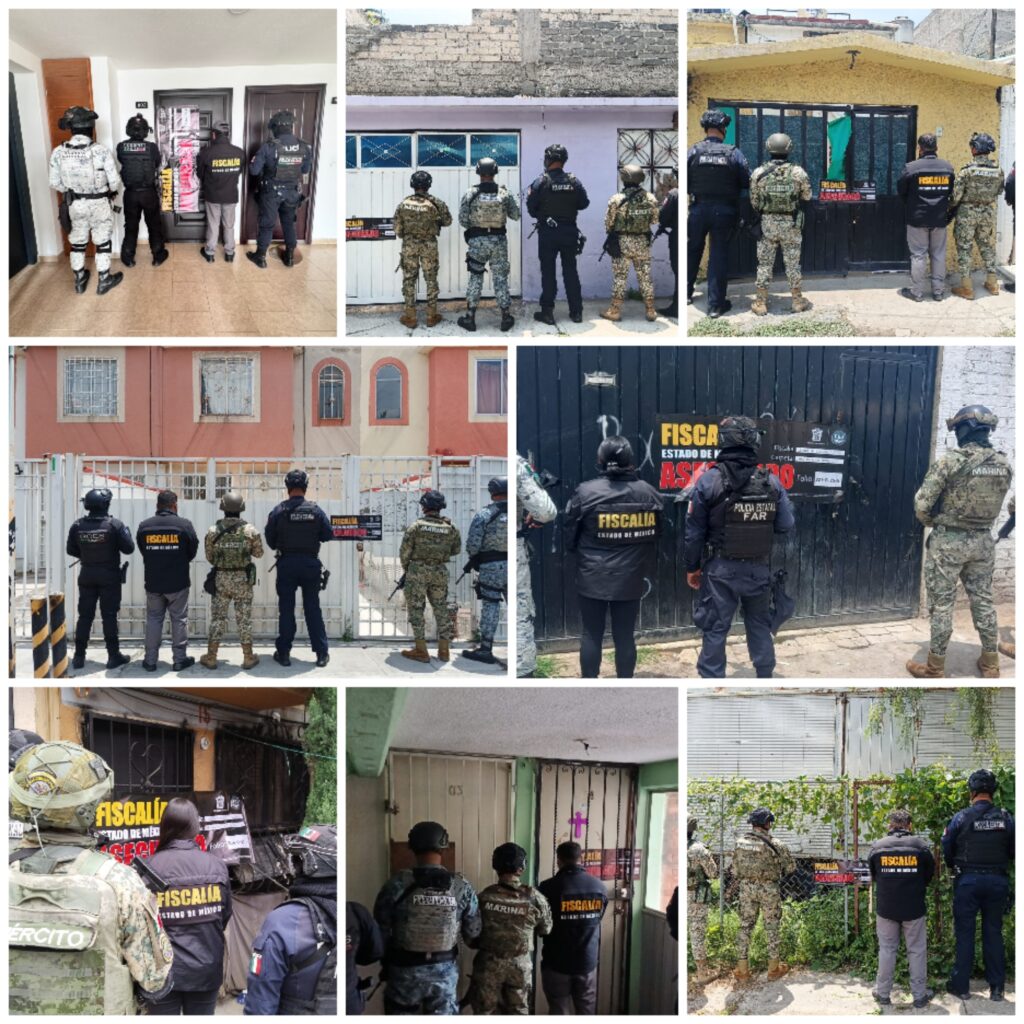 Operación Restitución: En seis días aseguran 32 inmuebles en 12 municipios del Edoméx