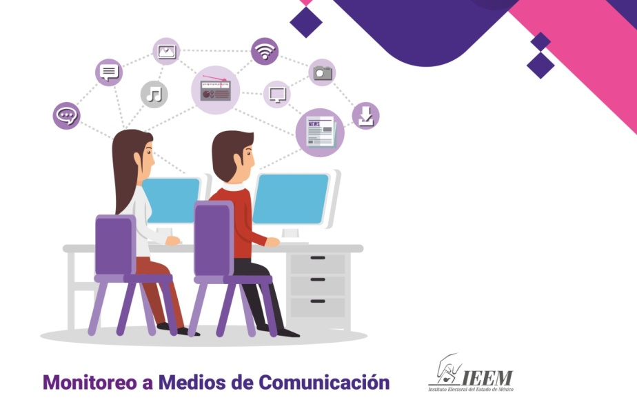Monitoreo del IEEM analizó presencia en medios y propaganda de las y los actores políticos en el proceso electoral