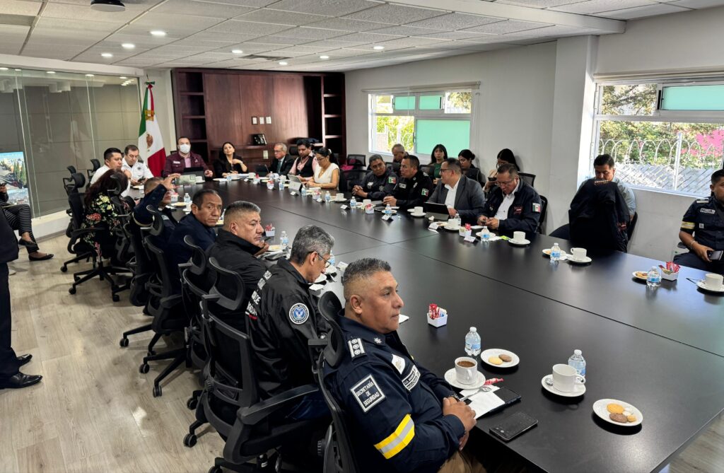 Impulsa alcalde Ricardo Moreno estrategia coordinada de seguridad en Toluca