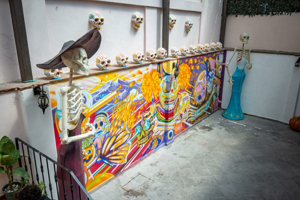 PrimaverArte llena de color a Toluca, inauguran  mural en Museo del Alfeñique