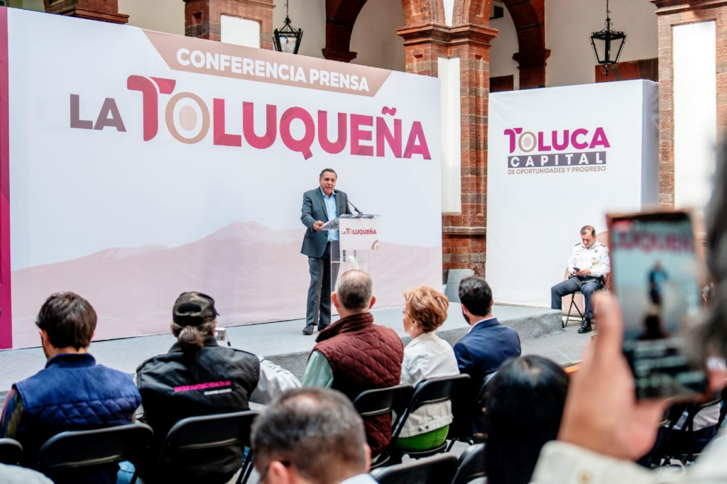 Advierte alcalde de Toluca más escasez de agua por temporada de estiaje
