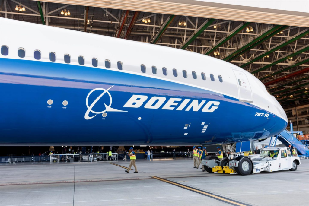 China veta al gigante de la aviación Boeing