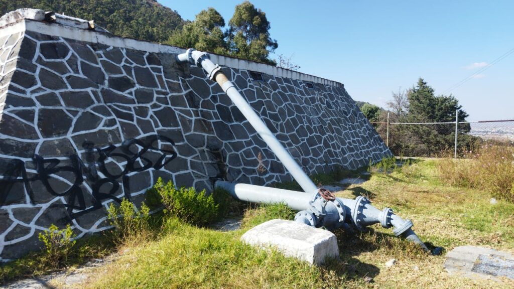 Tras rehabilitación del  tanque Apinahuizco, inicia suministro de agua gradual en colonias de Toluca