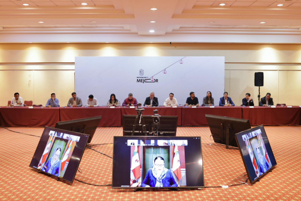 Realizan reuniones de trabajo del Plan Michoacán con alcaldes