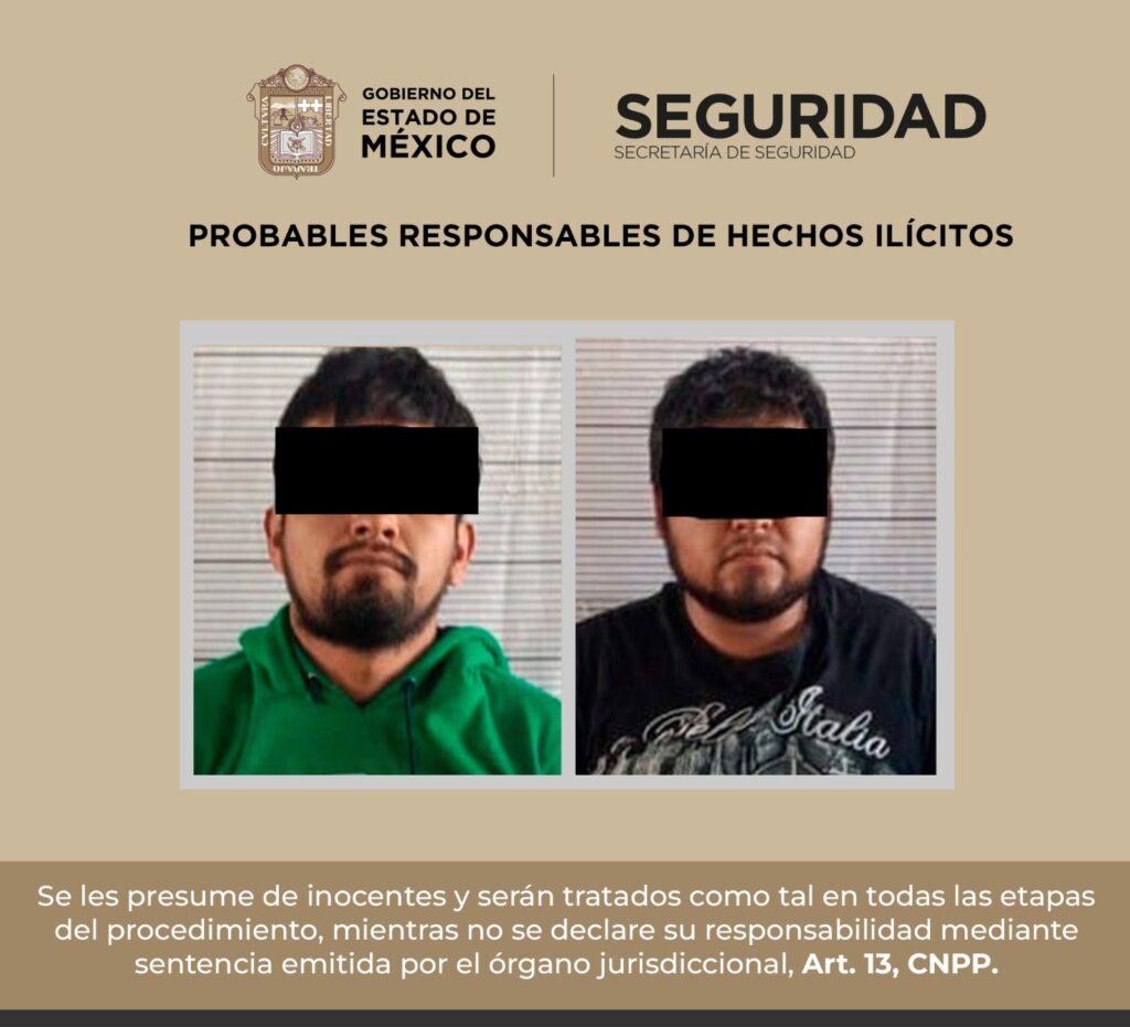 Caen dos hombres y un menor, presuntos distribuidores de la Familia Michoacana