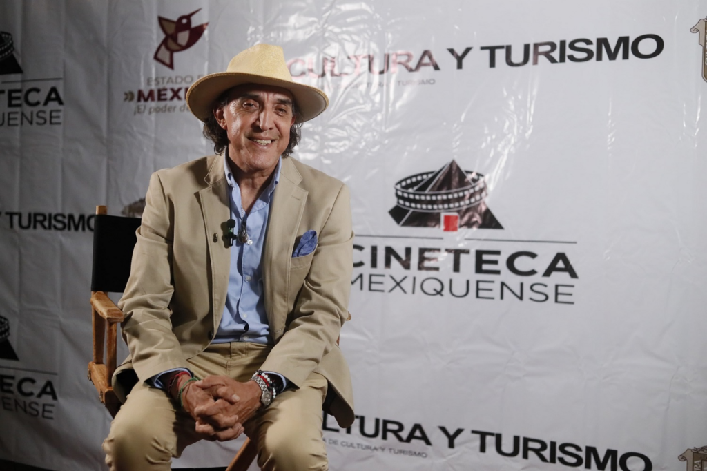 Luis Felipe Tovar visita Edoméx y comparte su trayectoria y visión acerca del cine mexicano