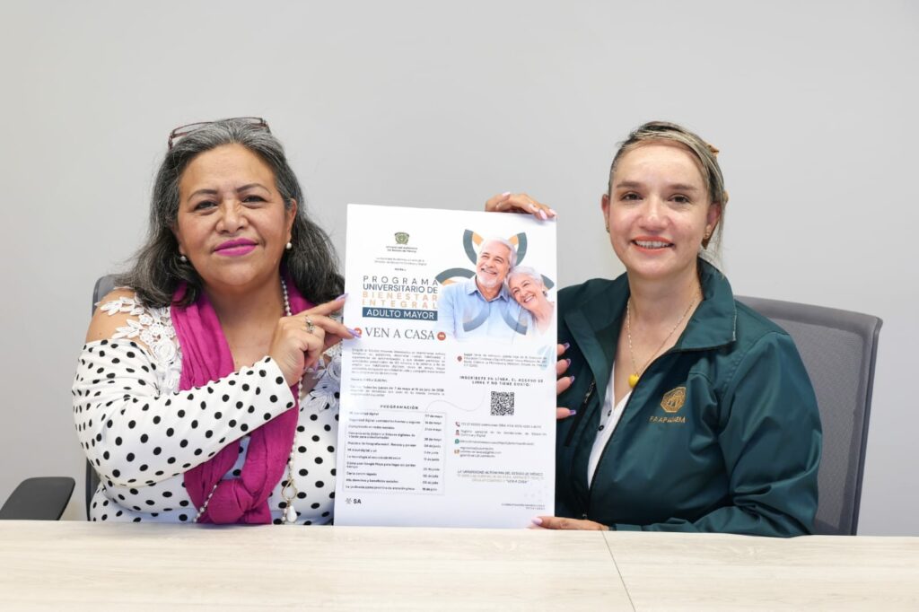“Ven a Casa”: la apuesta de la UAEMéx por una vejez activa y acompañada