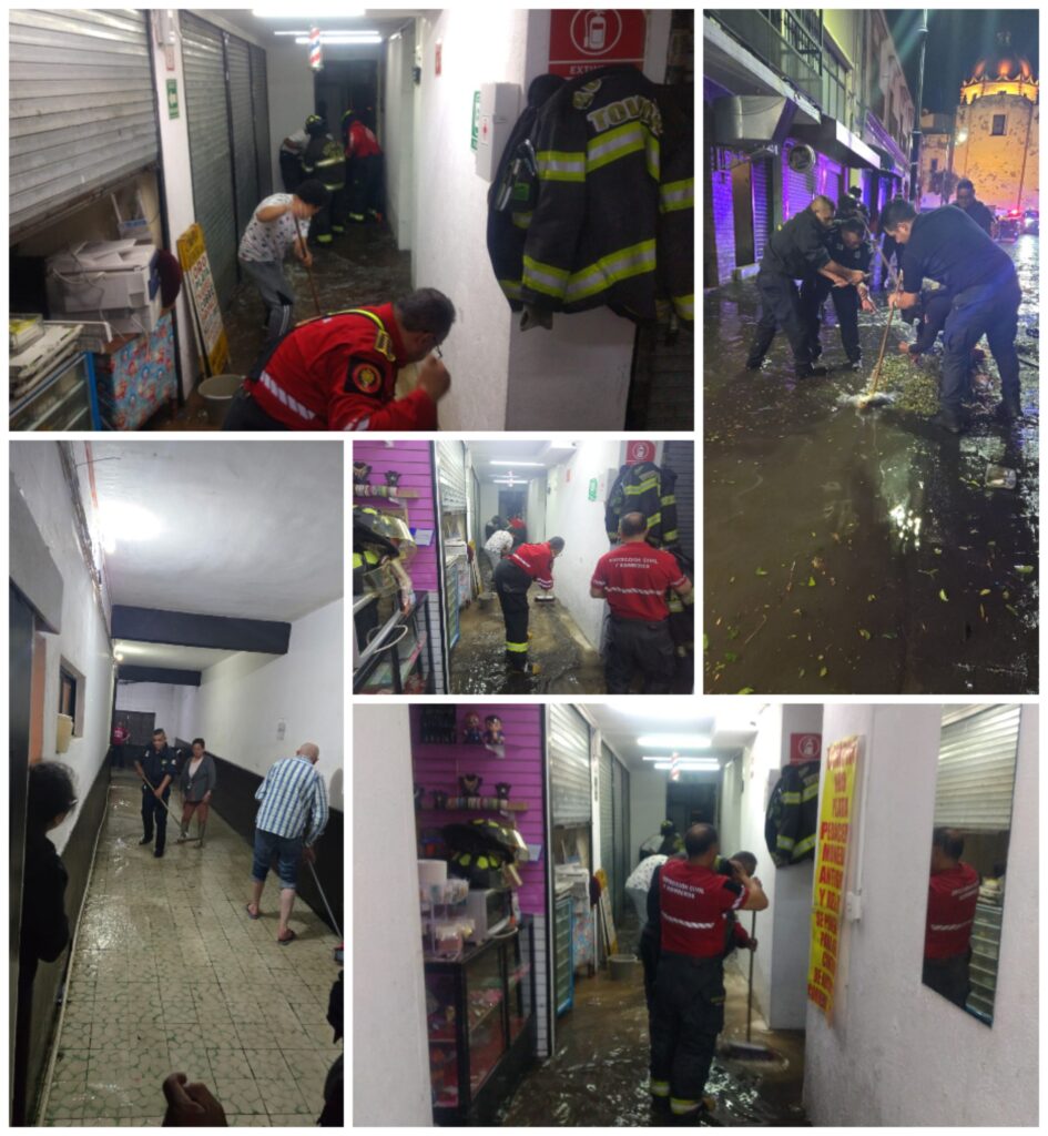 Tras emergencia ante fuertes lluvias; refuerza Protección Civil Toluca monitoreo de cuerpos de agua