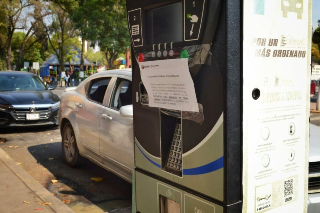 Suspende Ecatepec operación de parquímetros