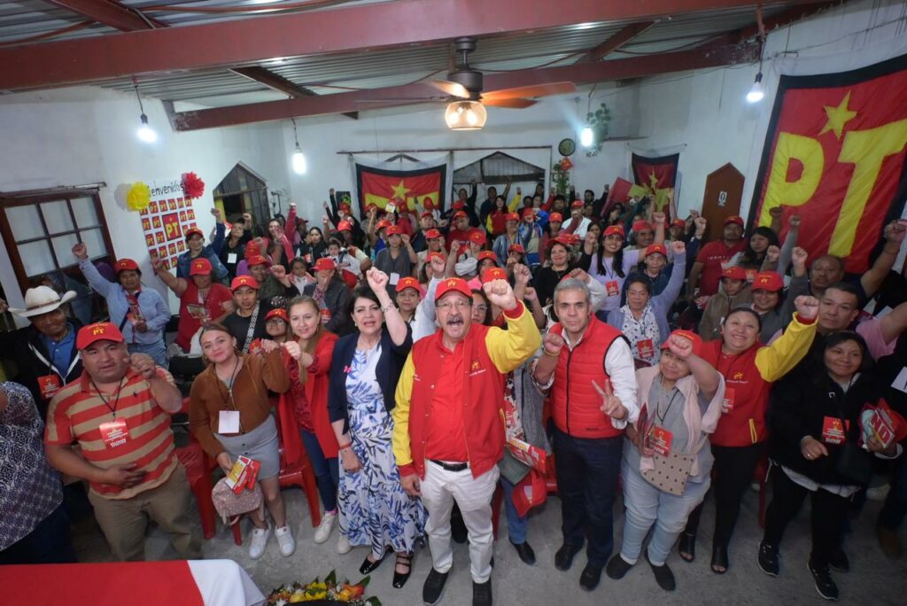 El PT avanza y crece con firmeza en el Edoméx