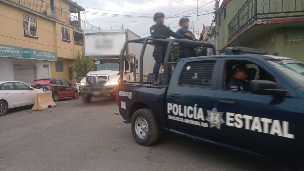 Custodia Secretaría de Seguridad del Edoméx traslado de material electoral en 47 rutas de salida