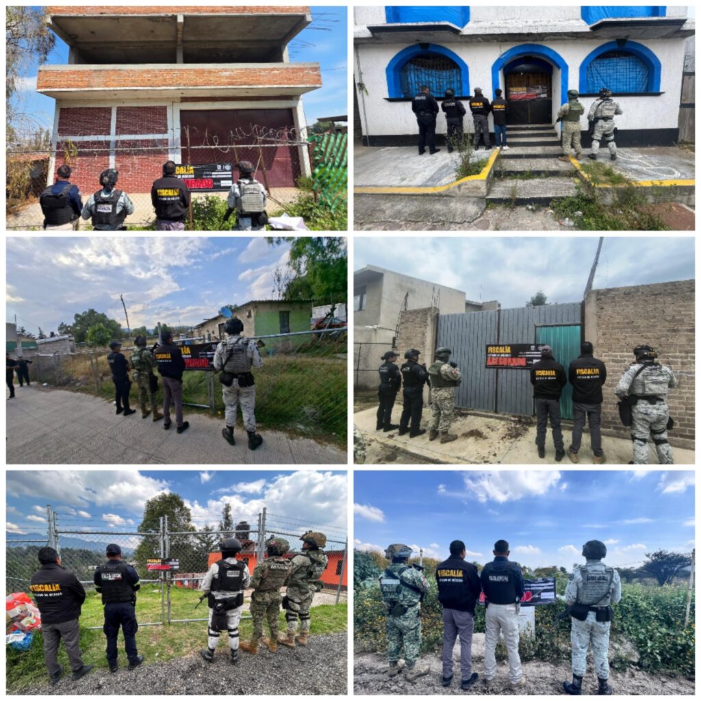 Van mil 65 inmuebles asegurados por el delito de despojo en el Edomex, 963 son casas