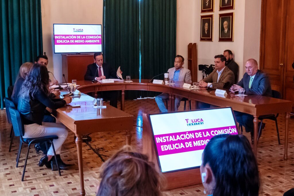 Instala Gobierno de Toluca comisión para proteger el medio ambiente