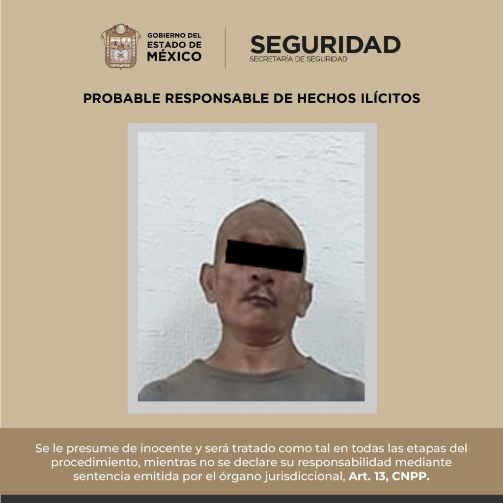 SSEM detiene a hombre por probable implicado en ataque peligroso en Valle de Bravo