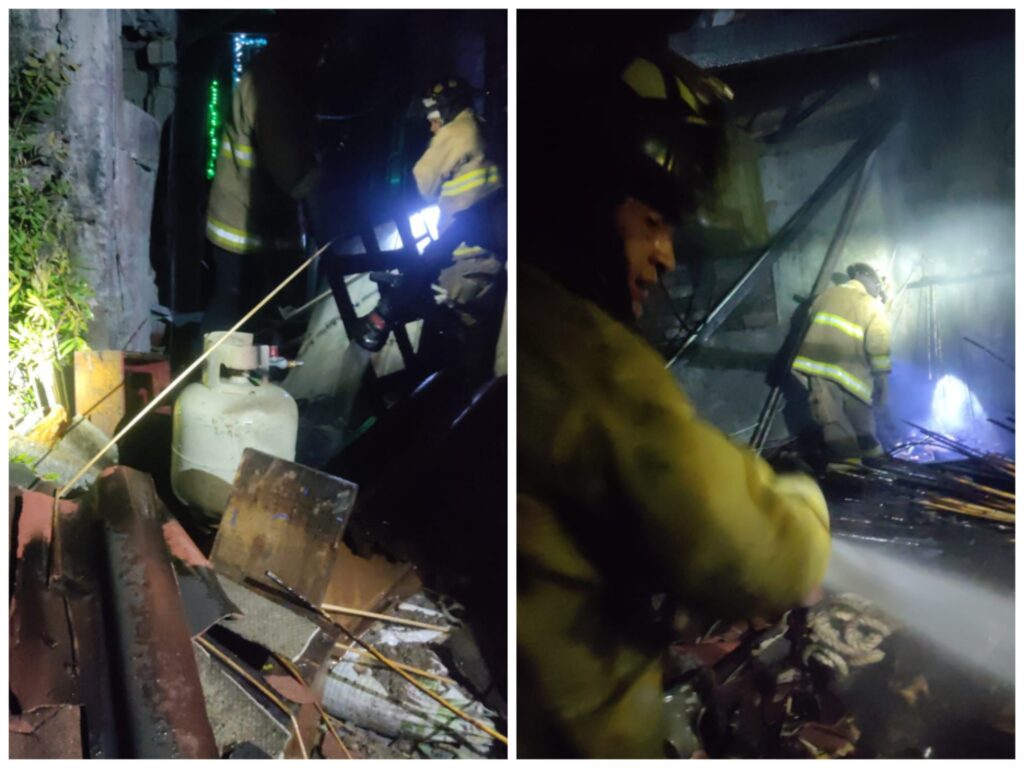 Se incendia pirotecnia en Metepec y explota tanque de gas; no se reportan decesos ni heridos